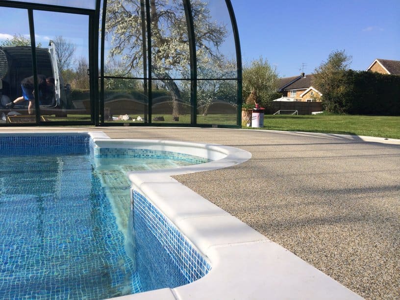 school pool surround