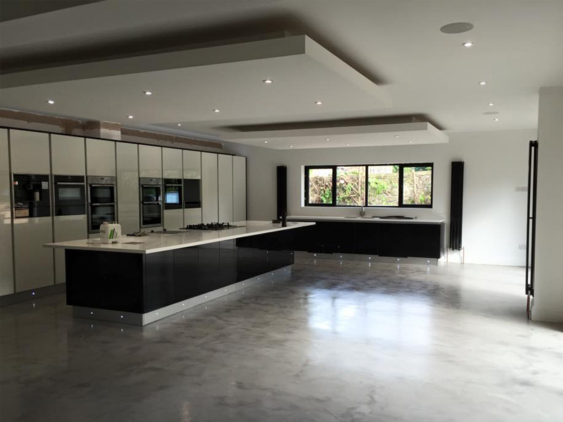 Kitchens Flex Flooring, How Much Does Polished Concrete Floor Cost Uk