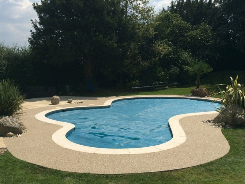 Outdoor pool surrounds